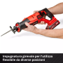 Seghetto a gattuccio   einhell - te-ap 18/28 libl - senza batteria