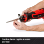 Seghetto a gattuccio   einhell - te-ap 18/28 libl - senza batteria