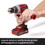 Trapano avvitatore     einhell - tp-cd 18/60 li - linea pro senza batterie