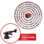 Lucidatrice pro        einhell - cp-ep 18/125 li - senza batteria