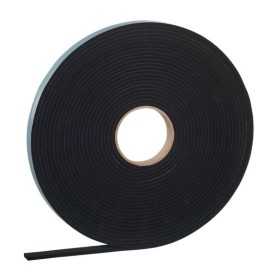 Guarnizione gomma - mt.10 - mm.40x10-nera