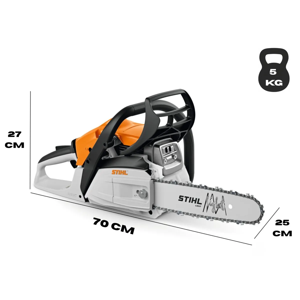 Lama Per Motosega Stihl 16 Pollici Originale – 3610 005 0055 (55 Maglie)