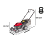 Honda HRG 466 SK EP Premium | Rasaerba Semovente 46cm - Motore GCVx