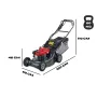 Rasaerba Honda HRH 536 HX 53 cm trazionato professionale