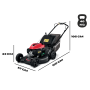Rasaerba Honda HRN 536 VK 53 cm trazionato | Potente e versatile