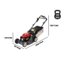 Rasaerba honda hrx 476 vy 46 cm trazionato