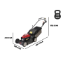 Rasaerba Honda HRX 537 HY 53 cm idrostatico | Top gamma