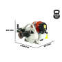 Verricello Docma VF900 con fune 100 m | Professionale Honda