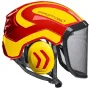 Caschetto pfanner protos - arborist - rosso/giallo