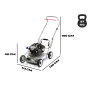 Rasaerba Grin HM46 a spinta 46 cm | Senza raccolta