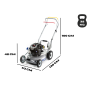 Tagliaerba GRIN HM46A | Trazione Automatica e Scocca in Acciaio