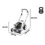 Rasaerba Grin PM46A 46 cm trazionato professionale
