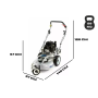 Grin SPM53A Kawasaki | Rasaerba 3 Ruote Professionale | Fershop