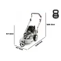 Grin SPM53A Kawasaki | Rasaerba 3 Ruote Professionale | Fershop