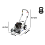 Grin PM53A IS InStart | Rasaerba Professionale a Pulsante | Fershop