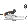 Motosega stihl ms 151 tc-e - barra 10"1/4 - sramatrice - con olio
