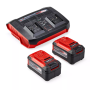 Einhell RASARRO 36/42 Kit Pro | Rasaerba 36V con 2 Batterie 5,2Ah