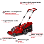 Einhell RASARRO 36/42 Kit Pro | Rasaerba 36V con 2 Batterie 5,2Ah