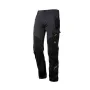 Pantalone nice stretch - tg.l - grigio/nero