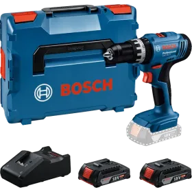 Trapano avvitatore bosch - gsb 18v-25 - 2 x 2,0 ah + lcase