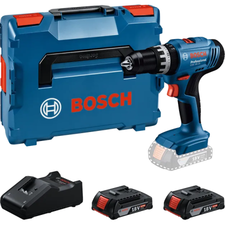 Trapano avvitatore       bosch - gsb 18v-25 - 2 x 2,0 ah + lcase