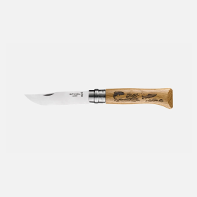 Coltello opinel pesce - n° 8 - m/quercia