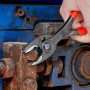 Pinza knipex - mm.200 - twingrip presa frontale