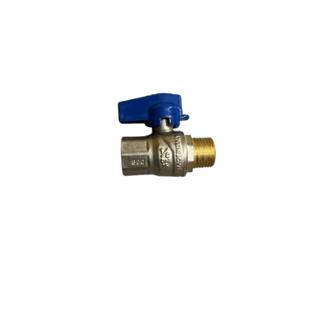 Valvola evolution normgas - 1/2 - mf - leva blu-mf