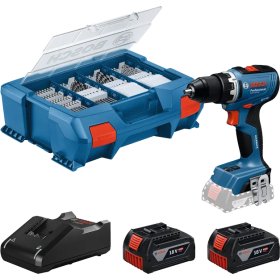 Trapano avvitatore       bosch - gsr 18v-65 - 2 x 4,0 ah
