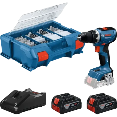 Trapano avvitatore bosch - gsr 18v-65 - 2 x 4,0 ah