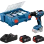 Trapano avvitatore bosch - gsr 18v-65 - 2 x 4,0 ah