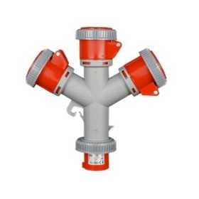 Moltiplicatore cee industriale - vb-1455 - 3p+t 16a 400v ip67
