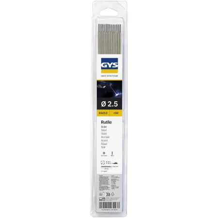 Elettrodi rutili gys - diam. 2.5 pz.50 -