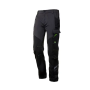 Pantalone nice stretch - tg.s - grigio/nero