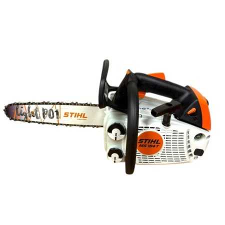 Motosega stihl ms 194 t - barra 12" 3/8 - sramatrice - con omaggio