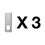 Set lame ricambio mimo   honda - 72515-vp7-c50 -
