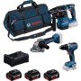 Kit bosch gsb+gws+gbh 18v      - con borsone - caricatore+batt3-5ah