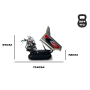 Motocarriola a Cingoli GKZ GK 500 HDI Motore Honda GX200 | Fershop