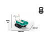 Motocarriola Orec LS360GX Honda 350 kg Cingolata | Fershop