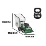 Aspirafoglie Billy Goat KV601EU a Spinta 190cc 150L | Fershop