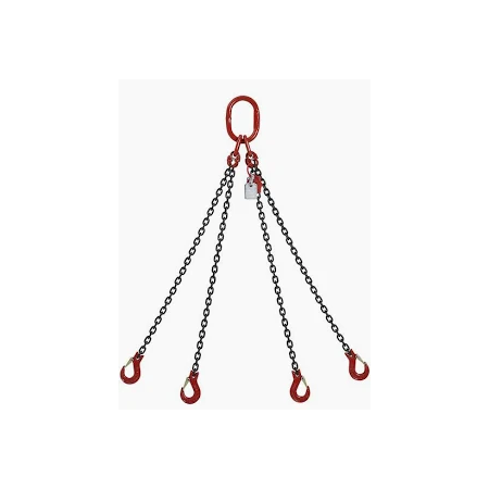 Pendente catena 4 bracci - mm. 8-mt.2-t4.2 -