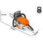Motosega STIHL MS 251 45 cm .325 | Abbattimento