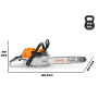 Motosega STIHL MS 261 C-M 45 cm .325 | Professionale