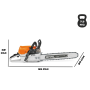 Motosega STIHL MS 462 C-M 50 cm 3/8 | Professionale