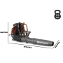 Husqvarna 590BTS Soffiatore a Spalla 56 N | Fershop