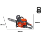 Motosega Oleo-Mac GS 451 (46 cm) | Potente e Affidabile