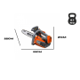 Motosega da Potatura Oleo-Mac GST 250 (Art. 50299001E2A) | Barra 25 cm