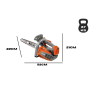 Motosega Oleo-Mac GST 250 Carving (Art. 50299002E2A) | Barra 25 cm
