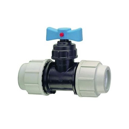 Raccordo plasson con valvola - pn 16 20 -