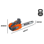 Motosega Oleo-Mac GST 360 (Art. 50279001E2B) | Barra 30 cm